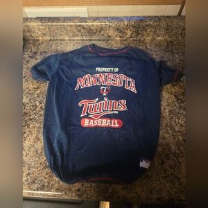 Minnesota Twins Pets First Navy Blue Baseball Shirt